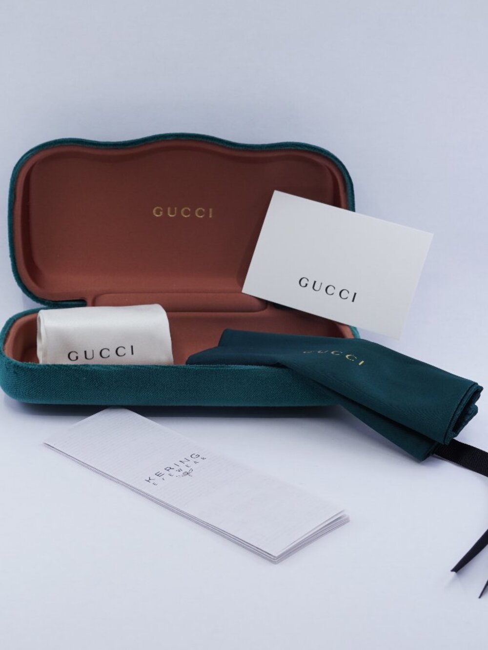 Gucci GG2077S 002 Square Sunglasses - Havana / Brown - Picture 8 of 8